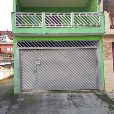 Ótima Sobrado, 2 Vagas, 3 Dormitórios, 3 Banheiros, Lavanderia Separada, Quintal Grande no Jardim Zaíra 4, Mauá - Sobrado em Jardim Zaira, Mauá - à venda - Paula & Abreu Imóveis