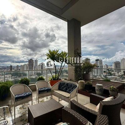 Lindo Apartamento com 03 Suítes 278 M² - Zeus Park House - Apartamento em Setor Bueno, Goiânia - à venda - ESTEVÃO IMOBILIÁRIA LTDA