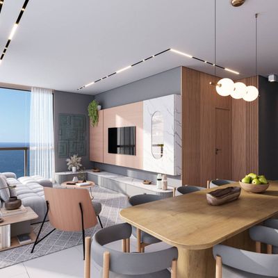 Apartamento no Lago Tahoe com 3 Suítes e 3 Vagas, 130 metros do mar, Quadra Mar - Meia Praia, Itapema/SC - Apartamento em Meia Praia, Itapema - à venda - Proposta Imobiliária
