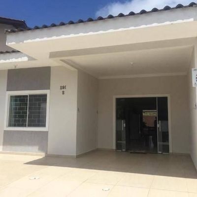 Casa a 200m da praia com piscina e 2 dormitórios à venda, 120m² por R$520.000,00 - Sai Mirim - Itapoá/SC - Casa em Sai Mirim, Itapoá - à venda - Nossa Praia Imóveis