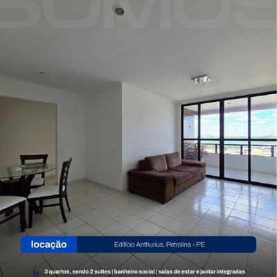 Edificio Anthurius - Apartamento em São José, Petrolina - para locação - SOMOS INVESTIMENTOS IMOBILIARIOS LTDA