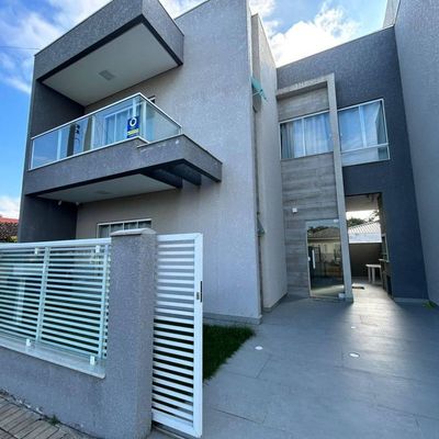 Sobrado com 3 dormitórios à venda, 119 m² por R$ 780.000,00 - Sai Mirim - Itapoá/SC - Sobrado em Sai Mirim, Itapoá - à venda - Nossa Praia Imóveis