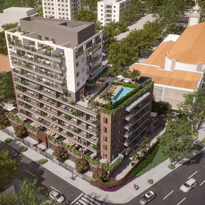 CORES DA TIJUCA - APARTAMENTO À VENDA RUA ALZIRA BRANDÃO (TIJUCA) - VARANDA, SALA, 2 QUARTOS, 1 BANHEIRO SOCIAL, COZINHA E ÁREA DE SERVIÇO - 53 M² - INFRA TOTAL ROOFTOP. - Apartamento em Tijuca, Rio de Janeiro - à venda - MIGUEZ IMOBILIÁRIA