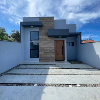 Casa Com 89,99 m², 03 Quartos (Sendo 01 Suíte), No Pontal Do Norte - Casa em Pontal do Norte, Itapoá - à venda - Imobiliaria Patricia Claudino