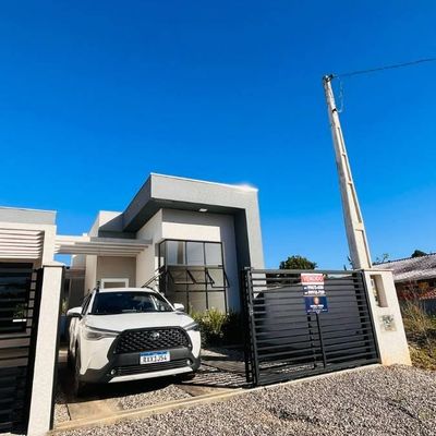 Casa com piscina a 200 metros da praia em Itapoá SC! - Casa em Praia do Imperador, Itapoá - à venda - Nossa Praia Imóveis