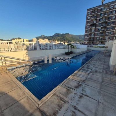 Alugo apartamento na Rua Senador Furtado - Maracanã! Possui varanda, suíte, vaga e infraestrutura