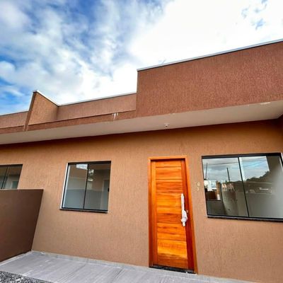 Casa com 2 dormitórios à venda, 44 m² por R$ 259.000,00 - Jardim da Barra - Itapoá/SC - Casa em Jardim da Barra, Itapoá - à venda - Nossa Praia Imóveis