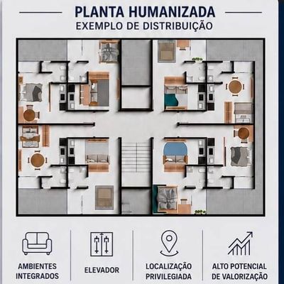 Studio Vila Universitária - Flat/Loft/Estúdio em Vila Universitária, Araxá - à venda - AC AGUIAR IMÓVEIS