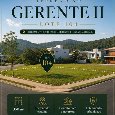 TERRENO | TIFA MARTINS - Apartamento em Tifa Martins, Jaraguá do Sul - à venda - Franco Imóveis
