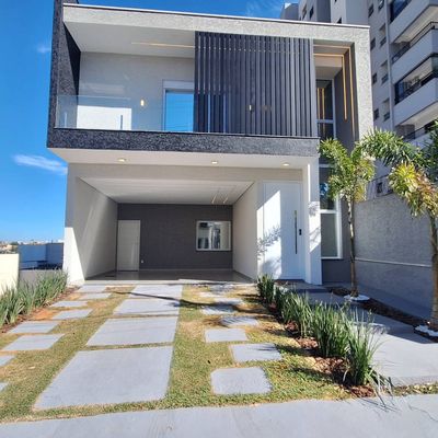 Sobrado de Alto Padrão à Venda no Condomínio Santinon | 3 Pavimentos, Área Gourmet e Vista para Área Verde - Casa de Condomínio em Caguassu, Sorocaba - à venda - Brasil Borges Negócios