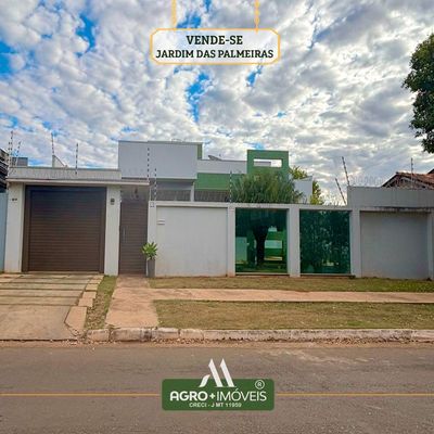 #06 VENDE-SE IMÓVEL - LUCAS DO RIO VERDE - Casa em Jardim das Palmeiras, Lucas do Rio Verde - à venda - AGRO+IMÓVEIS NEGÓCIOS IMOBILIÁRIOS LTDA