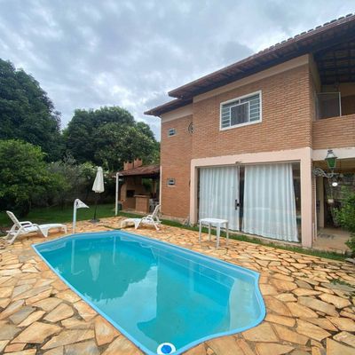 Casa Condomínio Estância Real com 3 quartos - Lagoa Santa - Casa de Condomínio em Anel, Lagoa Santa - para locação - GRUPONEW IMÓVEIS