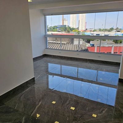Janela de prédio contemporâneo