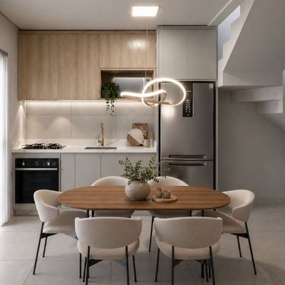 SOBRADO GEMINADO À VENDA – COSTA E SILVA | JOINVILLE/SC - Casa Geminada em Costa e Silva, Joinville - à venda - IMOBILIARIA DA FAMILIA AL LTDA