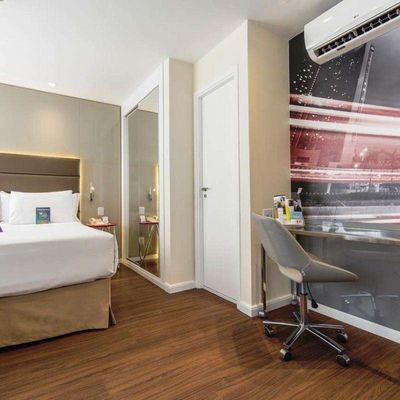 Flat mobiliado no Mercure Vila Olimpia disponível para venda, com 25m², com 1 quarto e 1 vaga no bairro Vila Olímpia - Flat em Vila Olímpia, São Paulo - à venda - Prime Flats Negócios Imobiliários