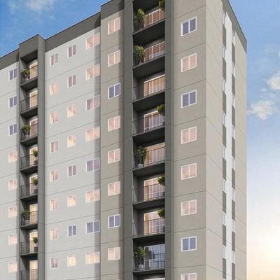 Vivaz Nações Unidas 2 | Construtora Vivaz | Lançamento | 32 metros | 02 dormitórios com varanda | sem vaga