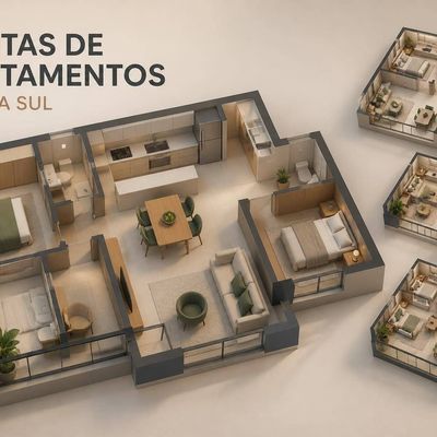 Apartamento Planta Zona Sul: Guia Completo 2026