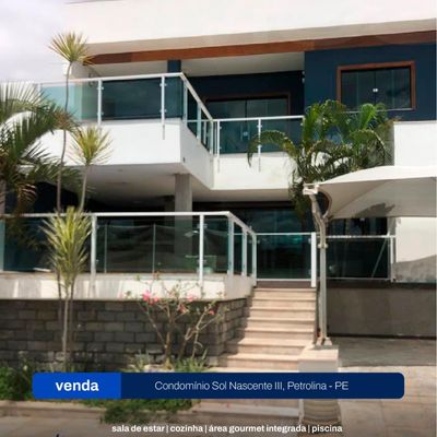 Condomínio Sol Nascente 3 - Casa de Condomínio em Cidade Universitária, Petrolina - à venda - SOMOS INVESTIMENTOS IMOBILIARIOS LTDA