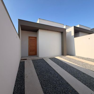 Geminado 3 quartos Corticeira - Casa em corticeira, Guaramirim - à venda - Guara Imóveis Ltda