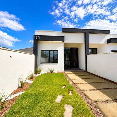 Casa com 3 dormitórios à venda, 89 m² por R$ 599.000,00 - Saí Mirim - Itapoá/SC - Casa em Sai Mirim, Itapoá - à venda - Nossa Praia Imóveis