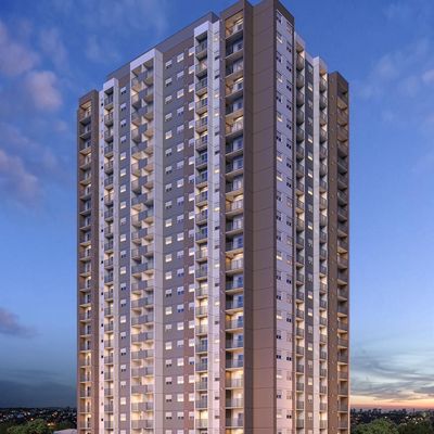 Vibra Paes de Barros | Construtora Vibra | Lançamento | 37 metros | 02 dormitórios com varanda | sem vaga