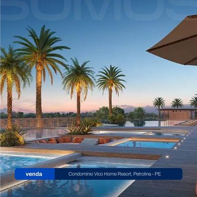 Condomínio Vico Home Resort - Lote/Terreno em Boa Esperança, Petrolina - à venda - SOMOS INVESTIMENTOS IMOBILIARIOS LTDA
