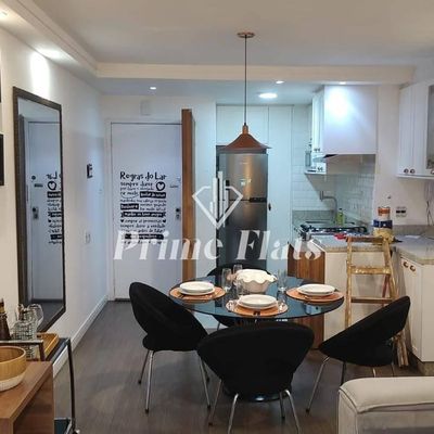 Flat para Locação no Saint Thomas Residence Service no bairro Jardim Paulista, 60m², com 2 quartos, 1 vaga - Flat em Jardim Paulista, São Paulo - para locação - Prime Flats Negócios Imobiliários