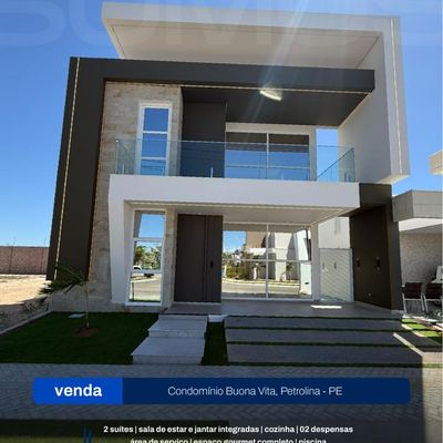 Condomínio Buona Vita - Casa de Condomínio em Boa Esperança, Petrolina - à venda - SOMOS INVESTIMENTOS IMOBILIARIOS LTDA