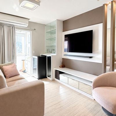 Apartamento Mobiliado com 2 Dormitórios na Vila Nova! - Apartamento em Vila Nova, Blumenau - para locação - CONCEITO IMOBILIARIA LTDA
