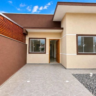 Casa com 2 dormitórios à venda, 43 m² por R$ 295.000,00 - Cambijú - Itapoá/SC - Casa em Cambiju, Itapoá - à venda - Nossa Praia Imóveis