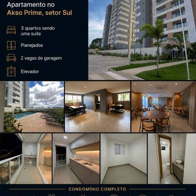 Apartamento com 3 quartos, Setor Sul - Formosa - Apartamento em Setor Sul, Formosa - para locação - WIRIS FERNANDES NEGÓCIOS IMOBILIÁRIOS
