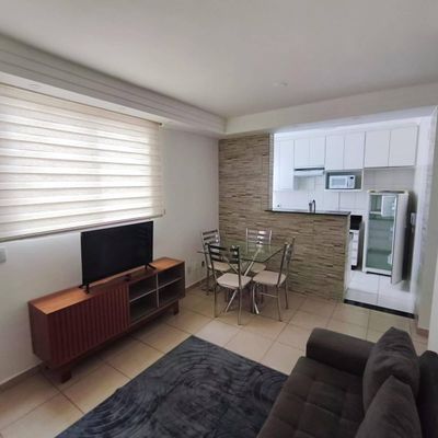 Apartamento MOBILIADO para locação, Serrano, Belo Horizonte. - Apartamento em Conjunto Celso Machado, Belo Horizonte - para locação - CUIDAR IMOVEIS
