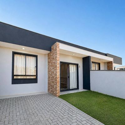 Casa Geminada Semimobiliada Com 02 Quartos | Rio Branco - Guaramirim - Casa Geminada em Rio Branco, Guaramirim - à venda - Eskala Imóveis LTDA