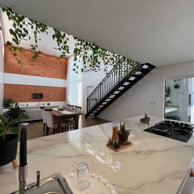 CASA TÉRREA MODERNA COM MEZANINO - Casa em São Luís, Jaraguá do Sul - à venda - MEGA Empreendimentos Imobiliários