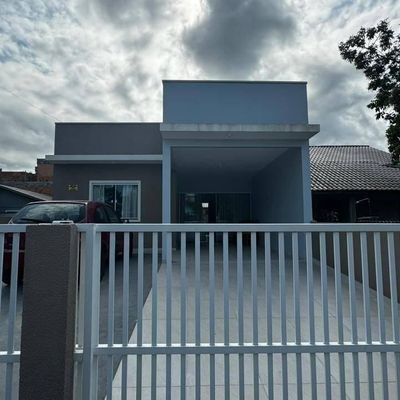 Casa com 2 dormitórios à venda, 88 m² por R$ 485.000,00 - Mariluz - Itapoá/SC - Casa em Mariluz, Itapoá - à venda - Nossa Praia Imóveis