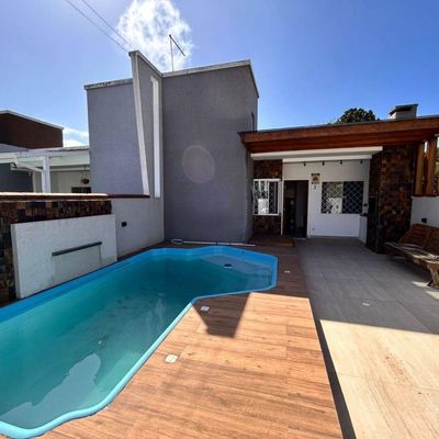 Casa com 3 dormitórios à venda, 95 m² por R$ 690.000 - Jardim da Barra - Itapoá/SC - Casa em Jardim da Barra, Itapoá - à venda - Nossa Praia Imóveis