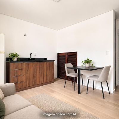 Apartamento com 1 Dormitório Semimobiliado no Victor Konder! - Apartamento em Victor Konder, Blumenau - para locação - CONCEITO IMOBILIARIA LTDA