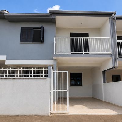 Sobrado com 2 quartos, Cruzeiro - Gravataí - Sobrado em Cruzeiro, Gravataí - para locação - Dimobi Cia imobiliaria