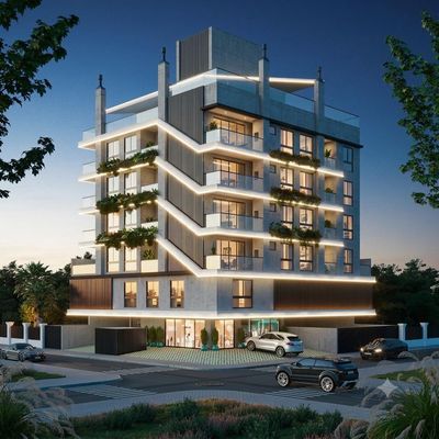 Apartamento à Venda. Flat, 40m² Privativos, 1 Vaga Privativa, Lançamento em Zimbros - Bombinhas/SC