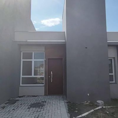 Casa com 2 dormitórios à venda, 54 m² por R$ 380.000,00 - Princesa do Mar - Itapoá/SC - Casa em Princesa do Mar, Itapoá - à venda - Nossa Praia Imóveis