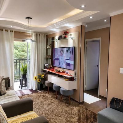Apartamento à Venda – Condomínio Village da Fonte, Poá/SP - Apartamento em Chácara Bela Vista, Poá - à venda - Camila Ramos Imóveis