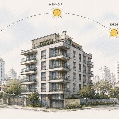 Face norte, sul, leste ou oeste: como a posição solar influencia um imóvel?