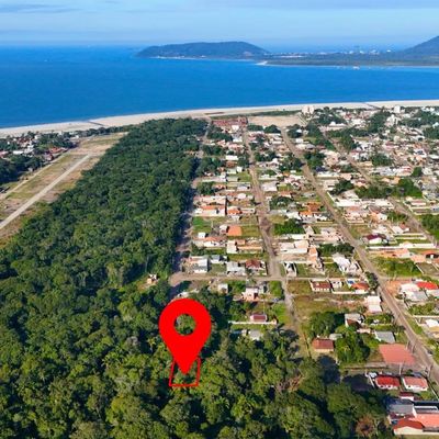 Terreno de esquina com 384 m² para Investimento no Balneário Alvorada. - Lote/Terreno em Alvorada, Itapoá - à venda - MOMENTO CONSULTORIA IMOBILIÁRIA LTDA