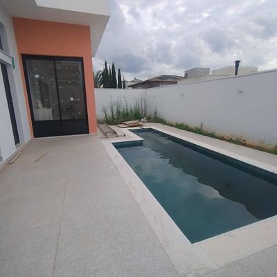 CASA RECEM CONSTRUIDA NO COND. SERRA DO PRATA - Casa de Condomínio em Jardim dos Eucaliptos, São João da Boa Vista - à venda - BOCOLI IMÓVEIS