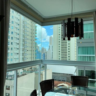 Apartamento no Cannes, Mobiliado, com 3 suítes - Meia Praia - Itapema/SC. - Apartamento em Itapema - à venda - Proposta Imobiliária
