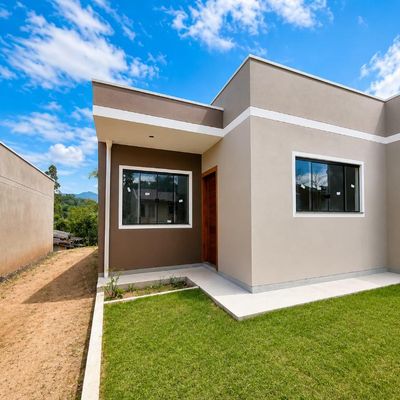 Linda Casa nova - Casa em Warnow, Indaial - à venda - RUBI INVESTIMENTOS IMOBILIÁRIOS LTDA