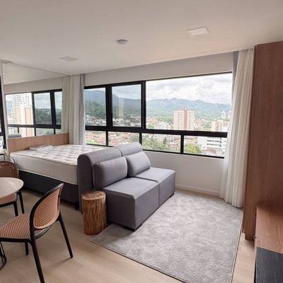 Loft Mobiliado para Investimento na Velha! - Apartamento Loft em Velha, Blumenau - à venda - CONCEITO IMOBILIARIA LTDA