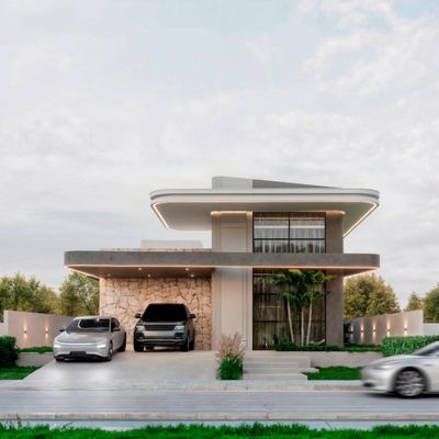 MANSÃO COM ÁREA MÉDIA DE 210m² NO ALPHAVILLE À VENDA - LANÇAMENTO - Casa em Comercial Norte, Bayeux - à venda - Pedro Soares Imóveis