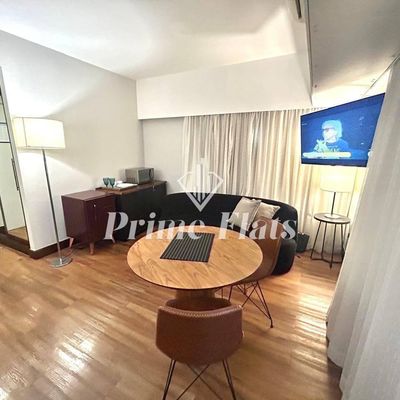 Flat disponível para locação Wyndham São Paulo Berrini no Brooklin, com 29m², 1 quarto e 1 vaga - Flat em Brooklin Novo, São Paulo - para locação - Prime Flats Negócios Imobiliários
