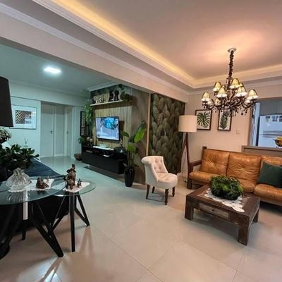 APARTAMENTO MOBILIADO DE 4 DORMITÓRIOS SENDO 2 SUÍTES EM ITAPEMA - Apartamento em Meia Praia, Itapema - para locação - LIBERATIO IMOBILIARIA LTDA